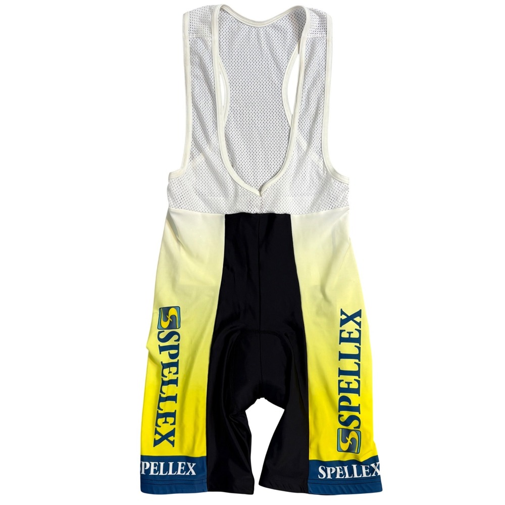 SPELLEX Scudo Cycling Bib Shorts Mens XXL  Spandex Padded Cycling Apparel